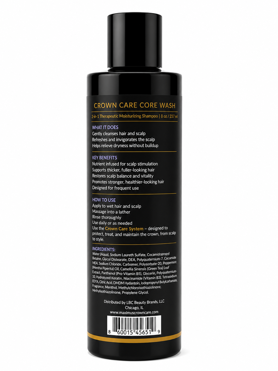 CORE WASH Shampoo (Therapeutic)