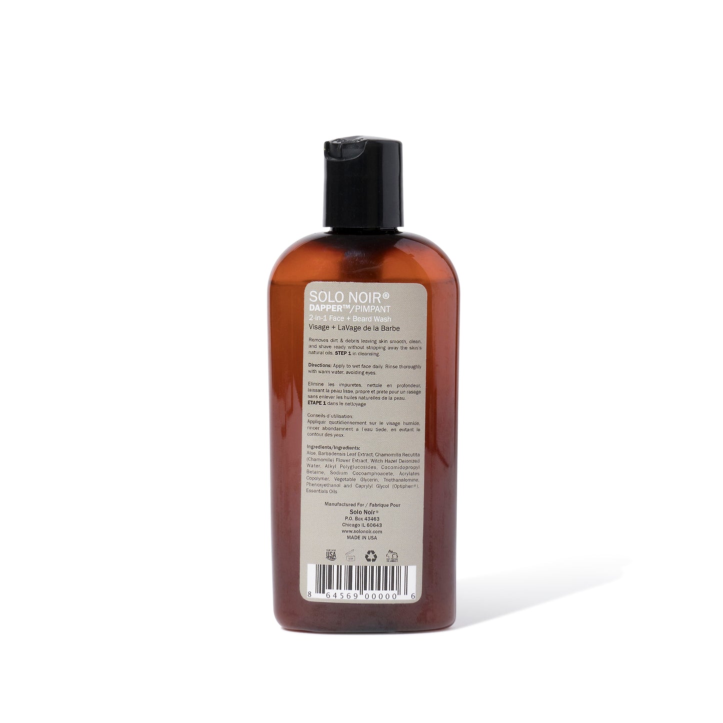 “DAPPER™ ” Face + Beard Wash