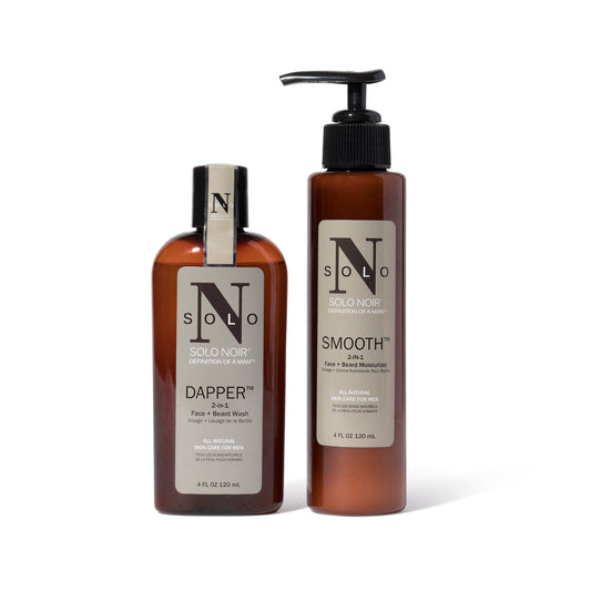 STARTER KIT DAPPER + SMOOTH (Face Wash+ Moisturizer)