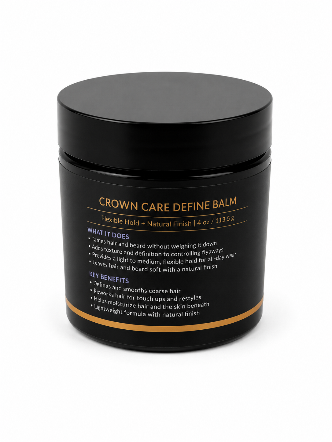 DEFINE BALM (Flexible Hold + Natural Finish)