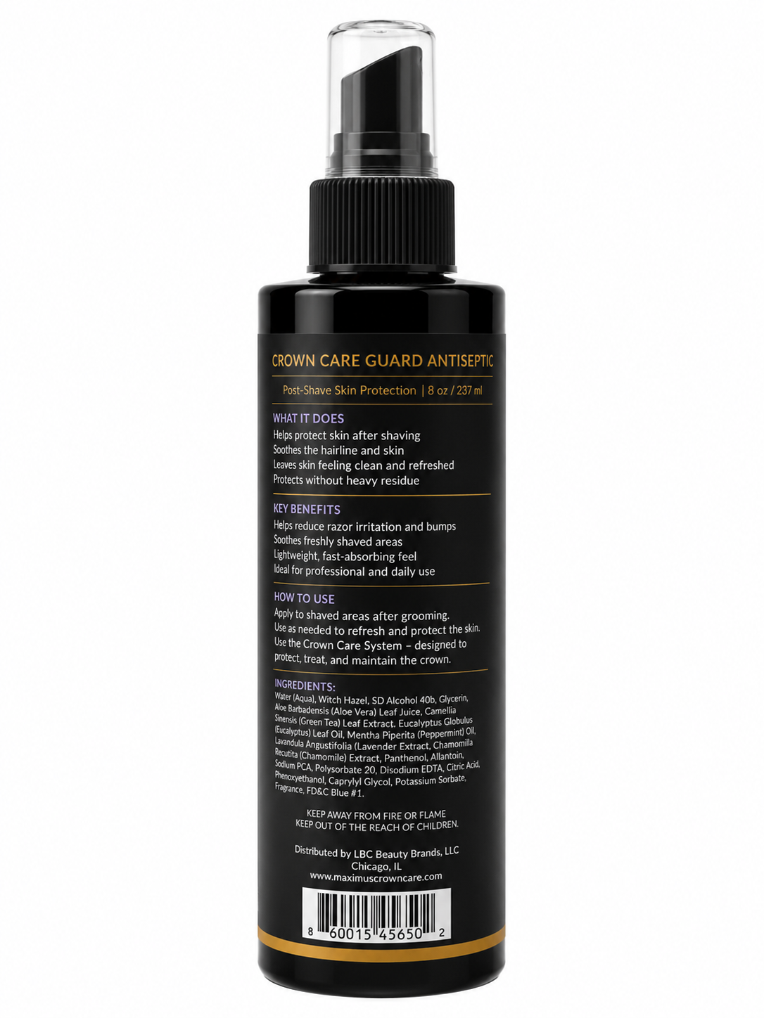GUARD ANTISEPTIC (Post Shave Skin Protectant)