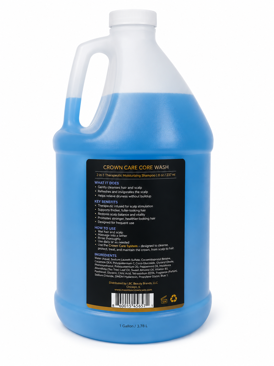 CORE WASH Shampoo (1 GALLON)